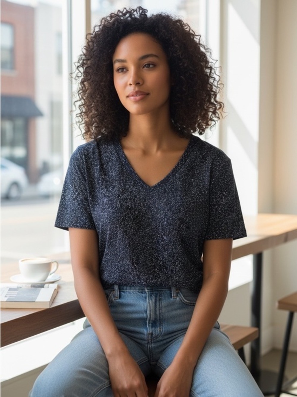 Merona V Neck Top